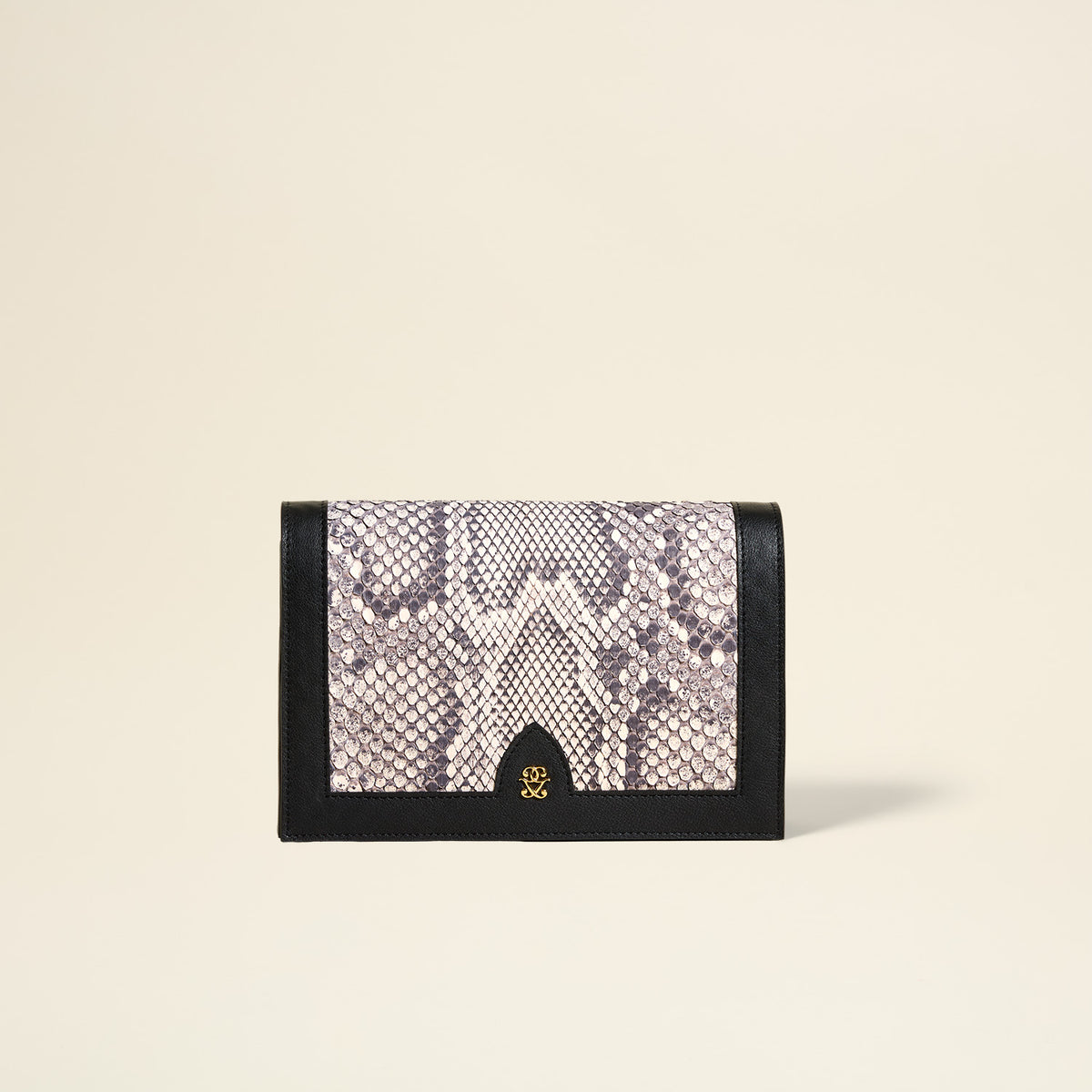 Germaine Guerin 1923 Cuir de Python Veau Lisse Noir 01