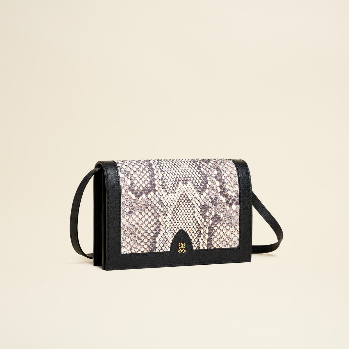 Germaine Guerin 1923 Cuir de Python Veau Lisse Noir 02