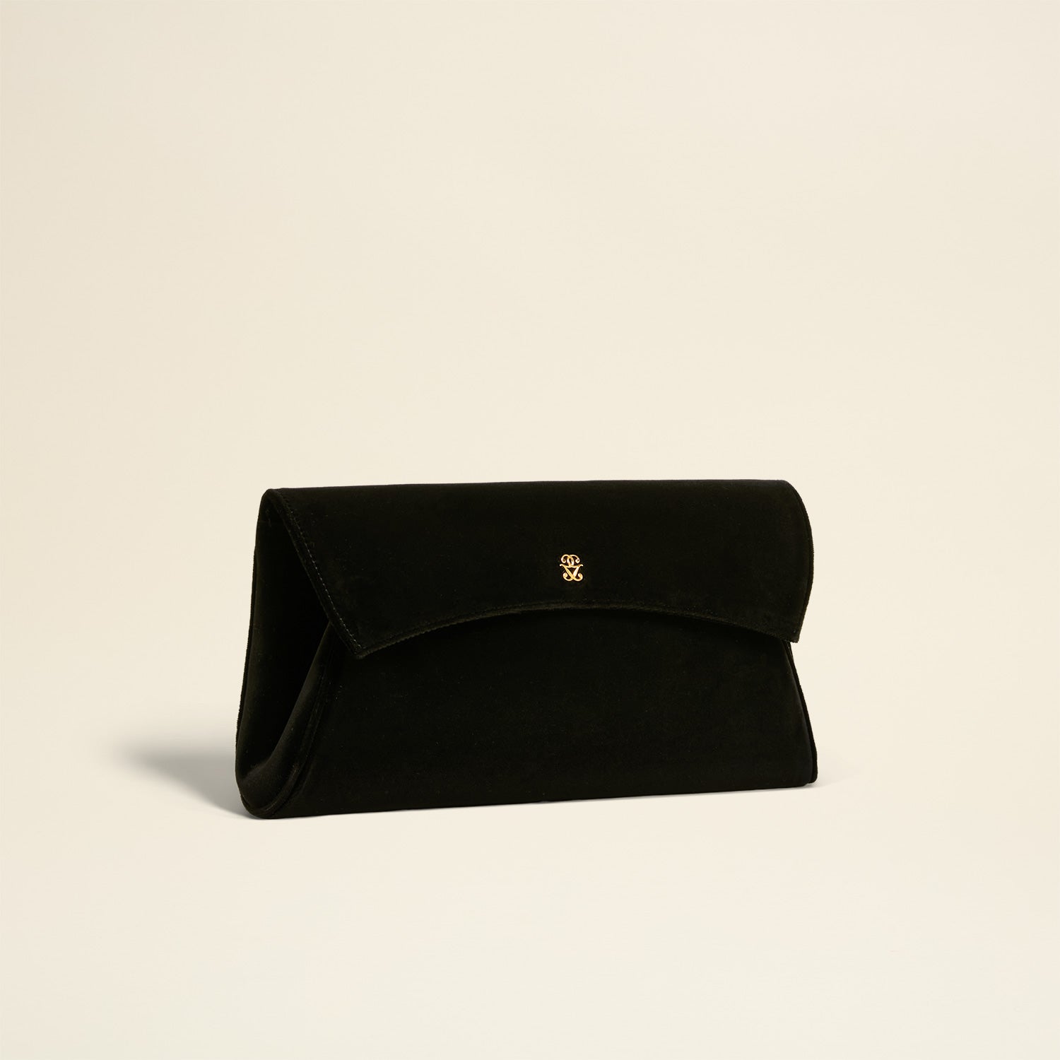 Germaine Guerin Pochette Tout-Paris Velours Noir 02