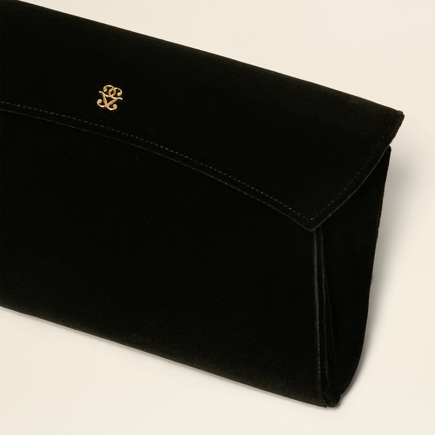 Germaine Guerin Pochette Tout-Paris Velours Noir 04