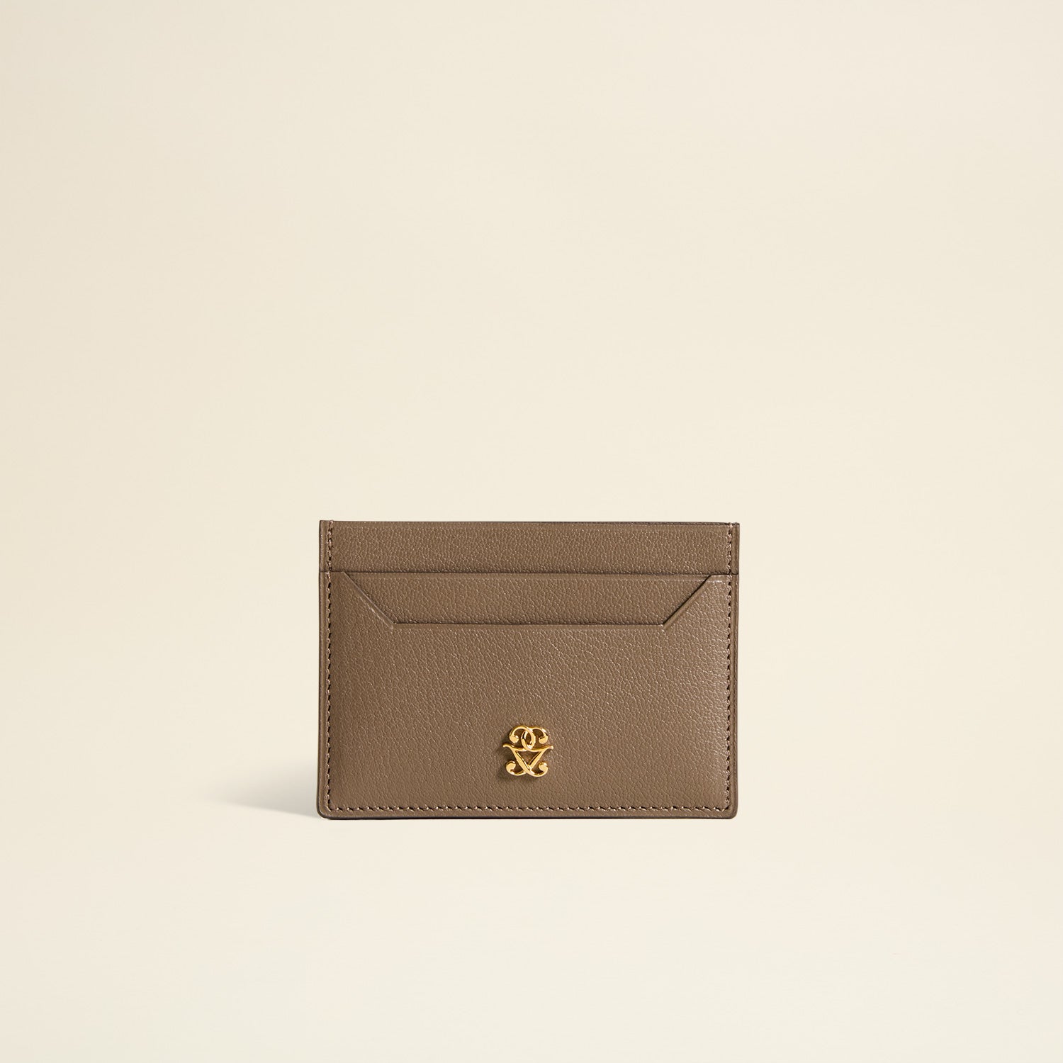 Porte-carte en cuir vert claire - 1 u - Morgane De Soie