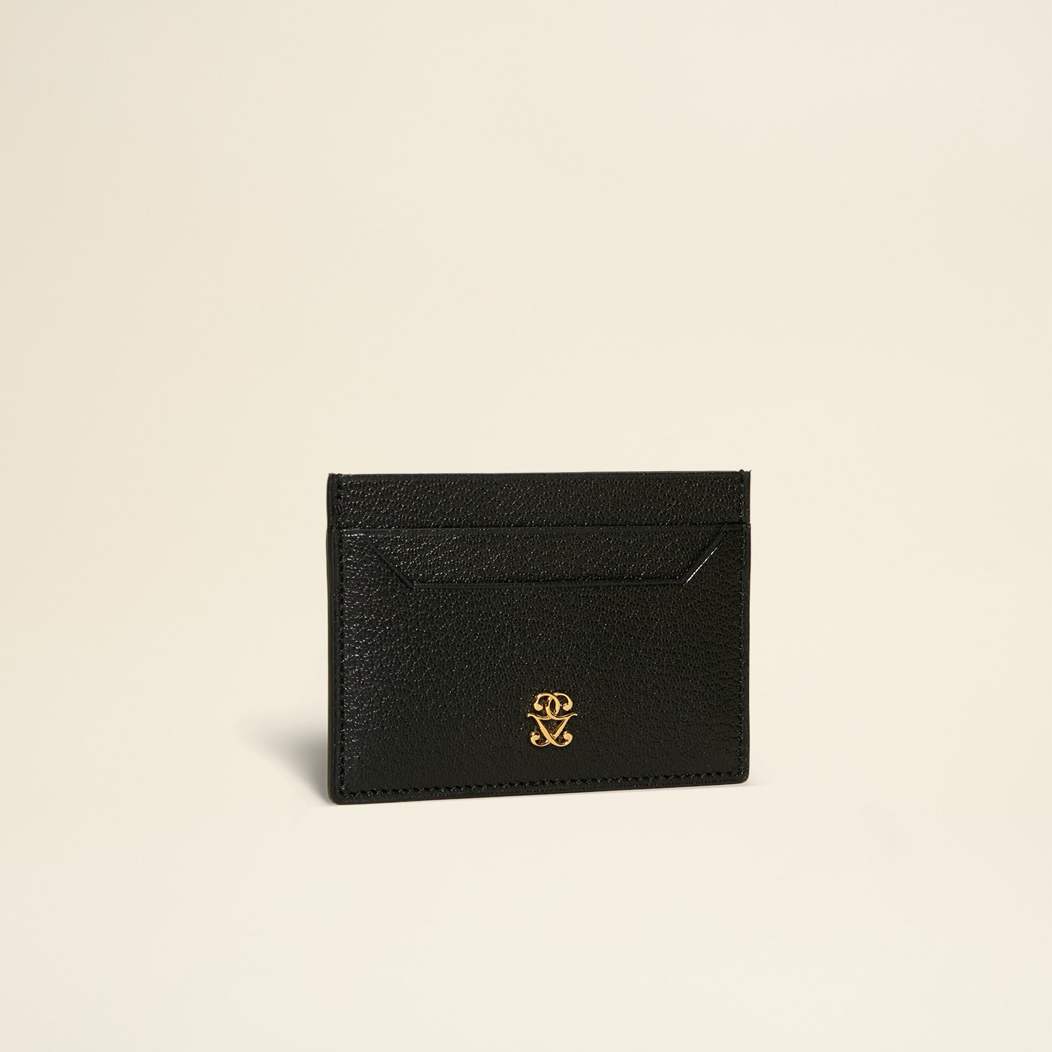 Germaine Guérin Porte-Cartes Walter Noir 3/4