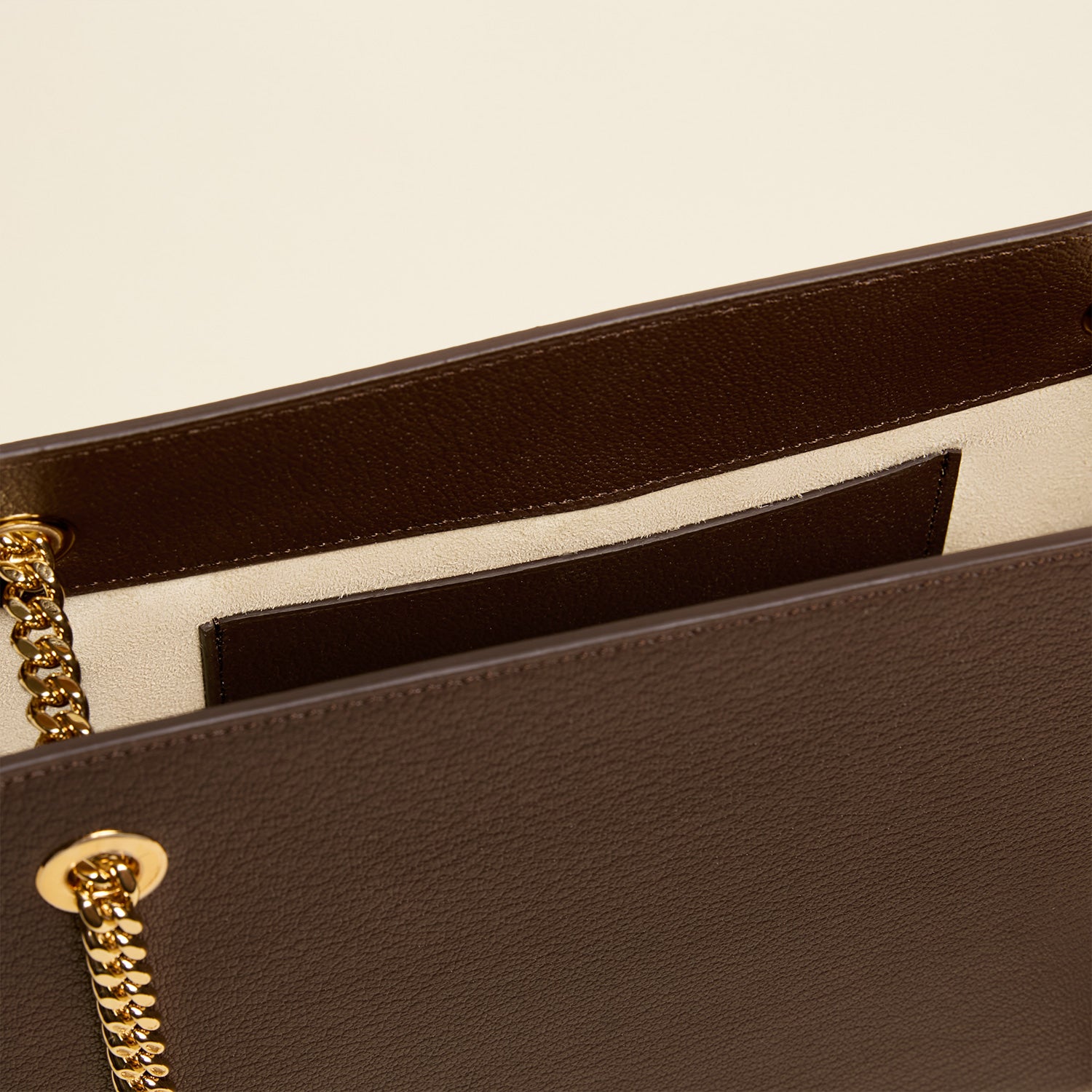 Germaine Guérin Sac Lorette Chèvre Arabica Intérieur