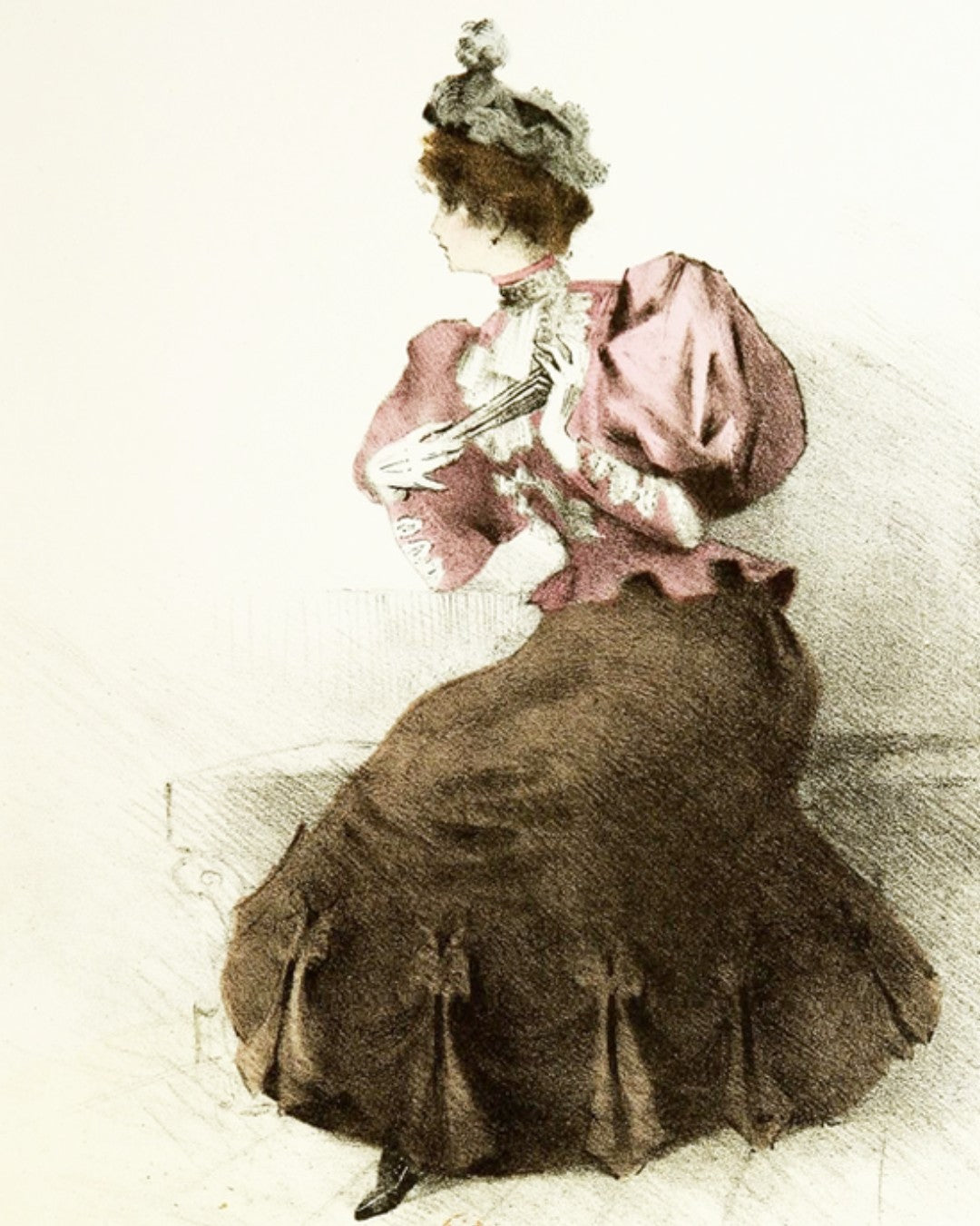 Germaine Guérin Le Petit Echo de la Mode 1894 Histoire