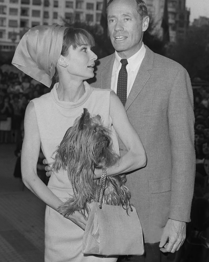 Audrey Hepburn Mel Ferrer Assam 1964