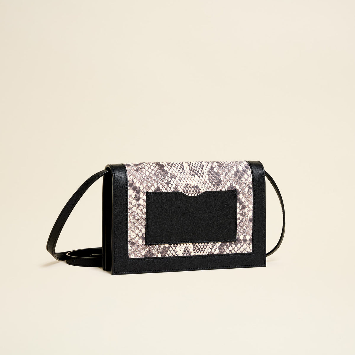 Germaine Guerin 1923 Cuir de Python Veau Lisse Noir 03
