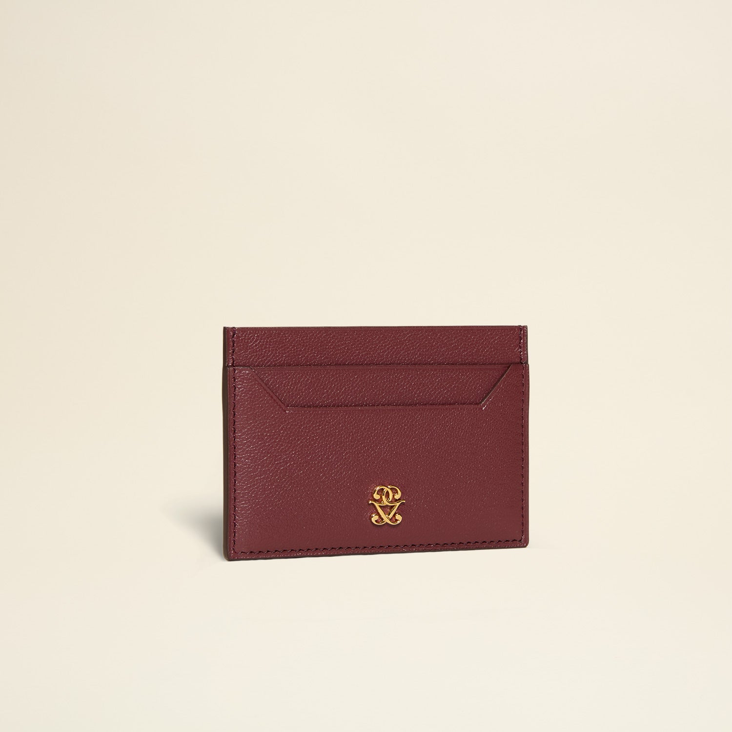 Germaine Guérin Porte-Cartes Walter Bordeaux 3/4