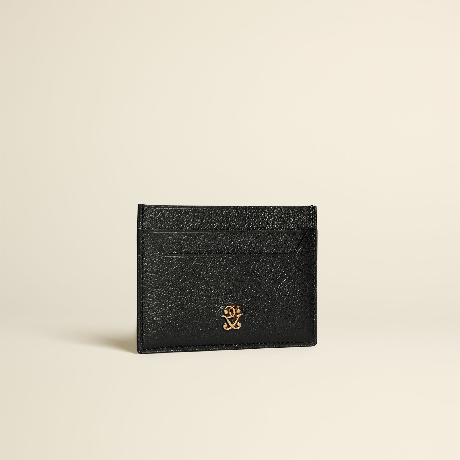 Germaine Guérin Porte-Cartes Walter Noir 3/4