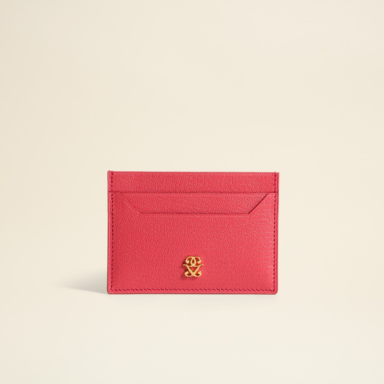 Germaine Guérin Octobre Rose Porte-Cartes Walter Rose Aubépine Face