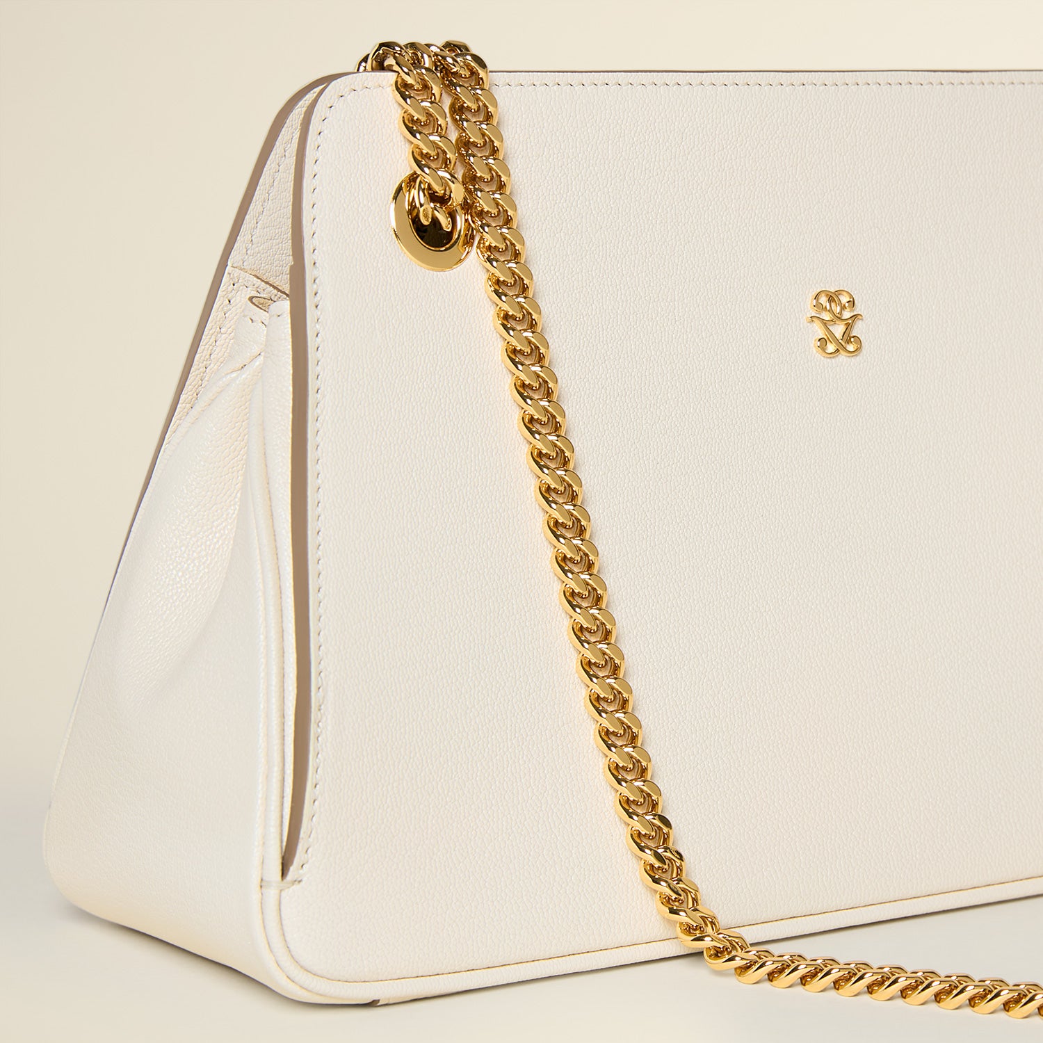 Germaine Guérin Sac Lorette Ivoire Détail