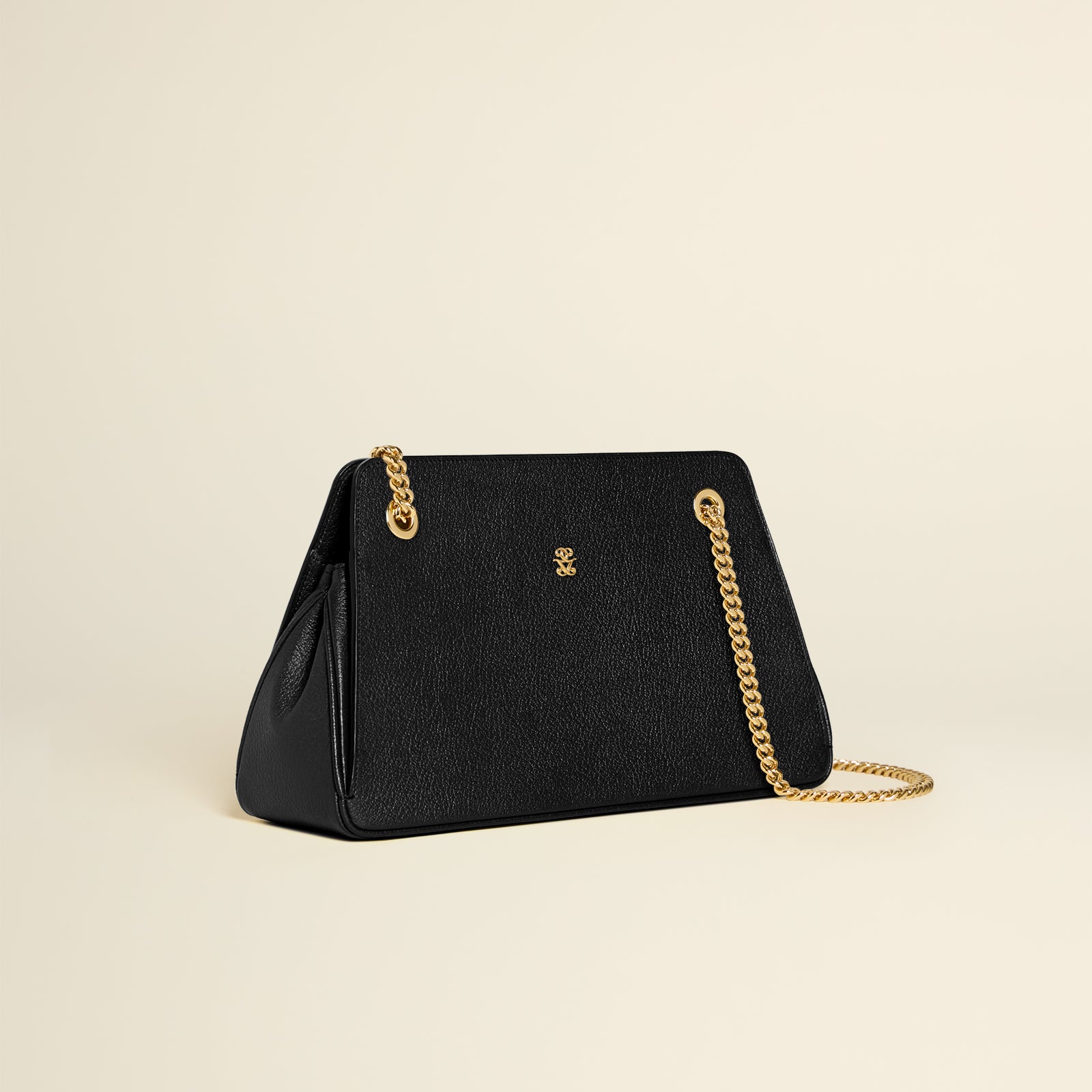 Germaine Guérin Sac Lorette Noir 3/4
